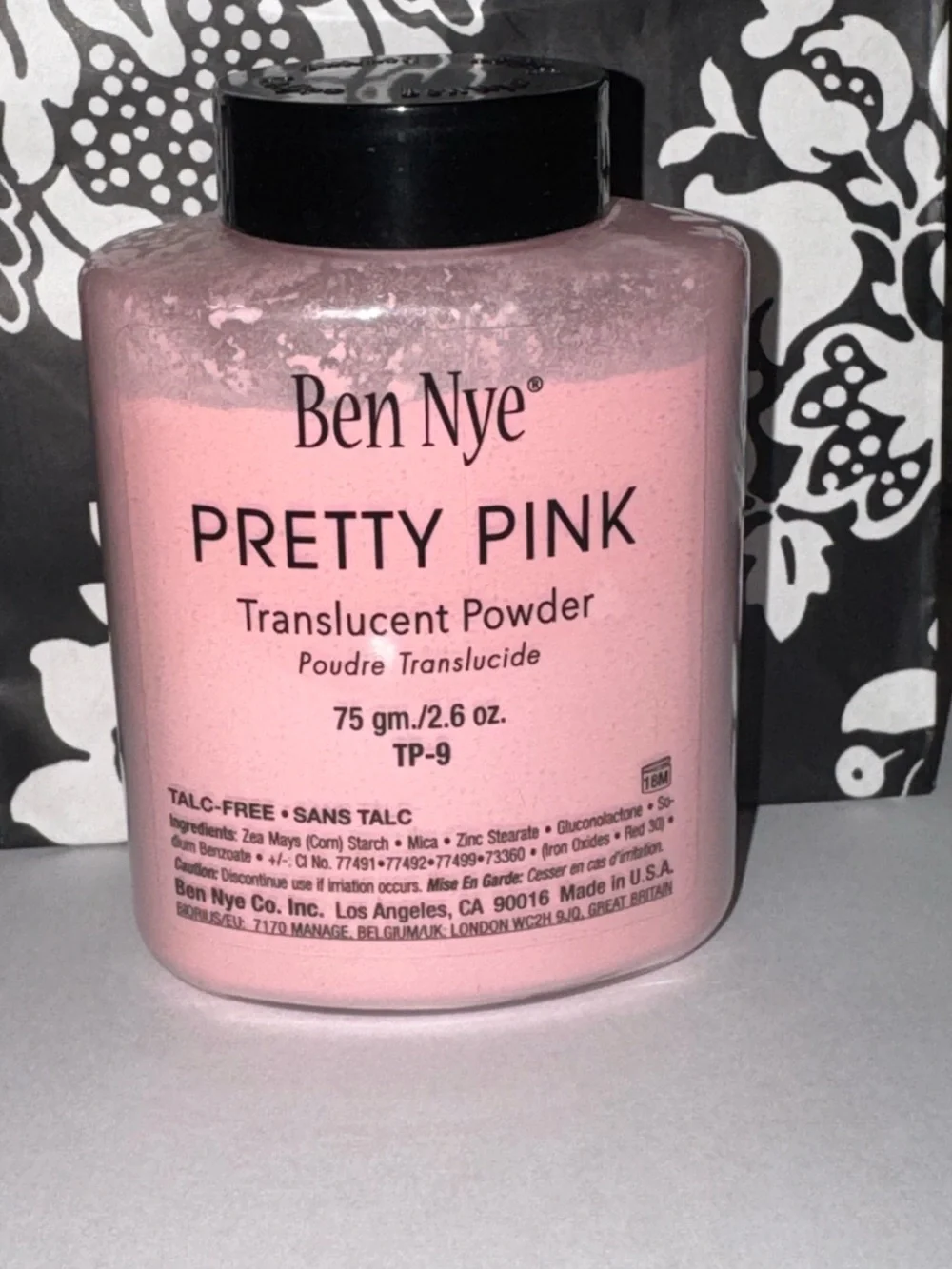 Ben Nye Pretty Pink Translucent Powder - Pretty Pink